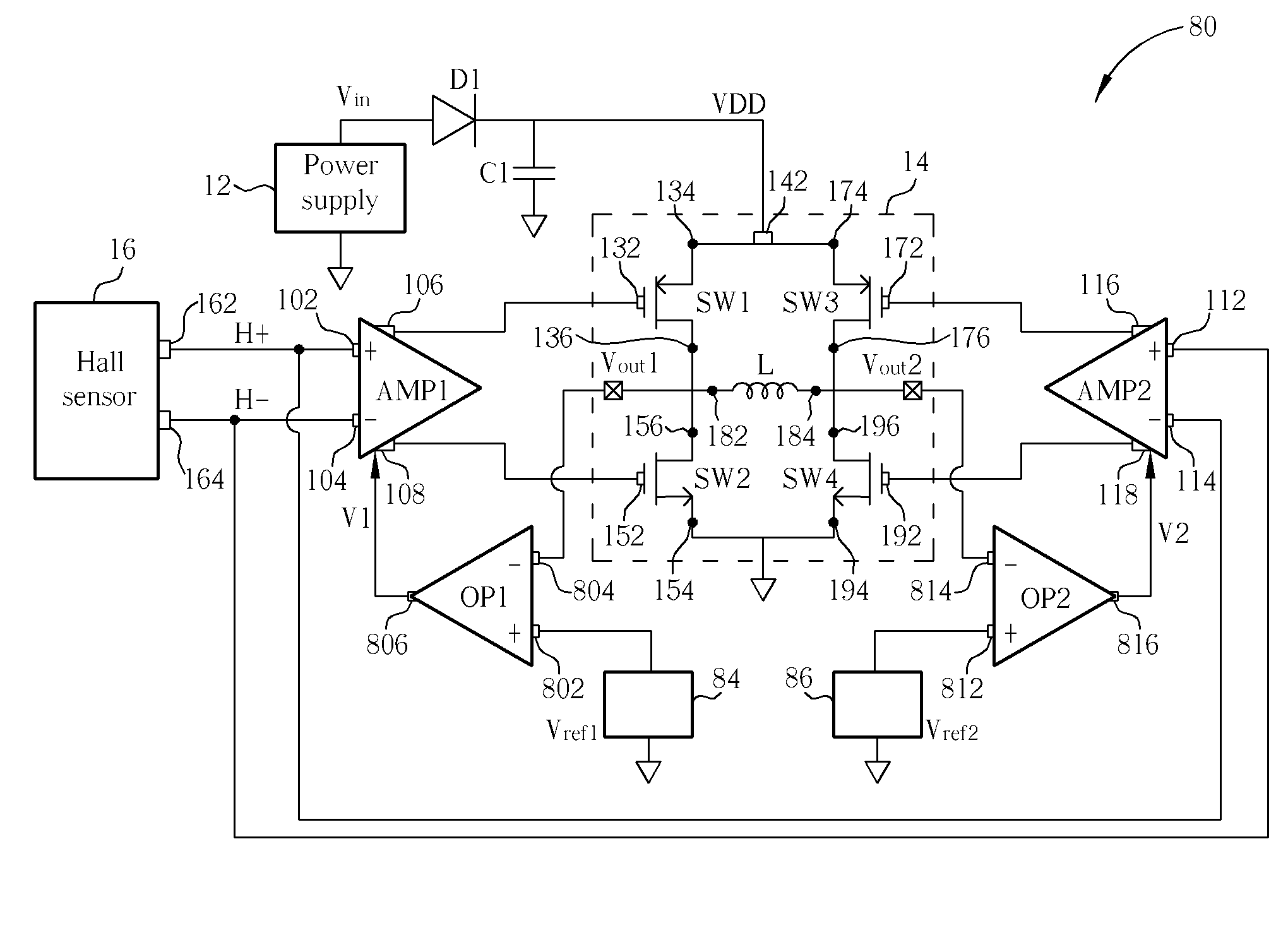 Driving circuit to avoid reverse current for soft switching DC motor