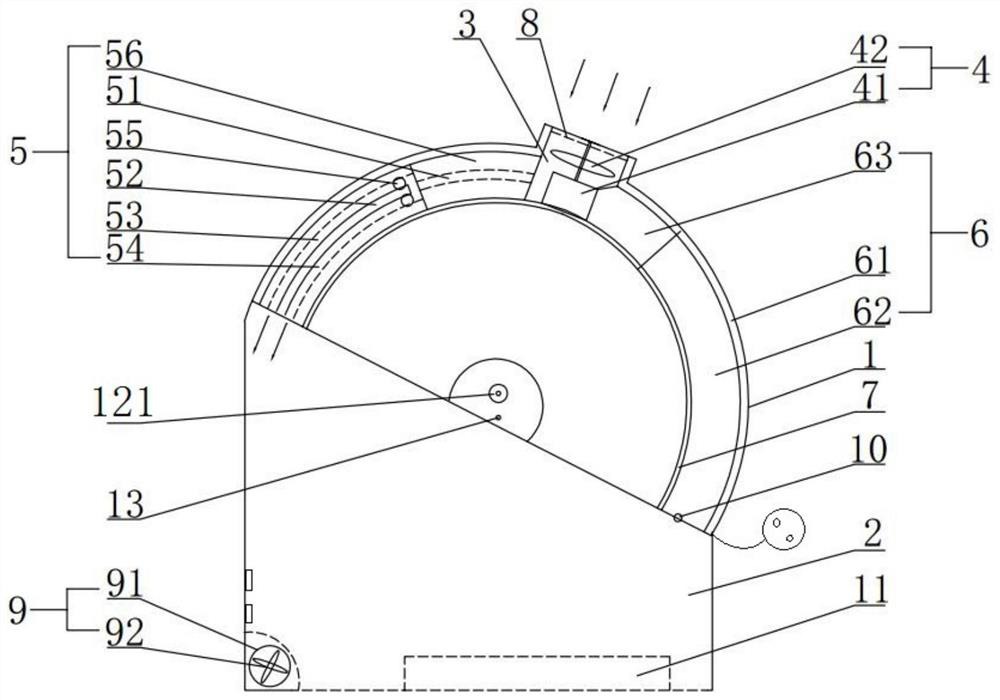 Self-powered temperature-controlled intelligent protection device