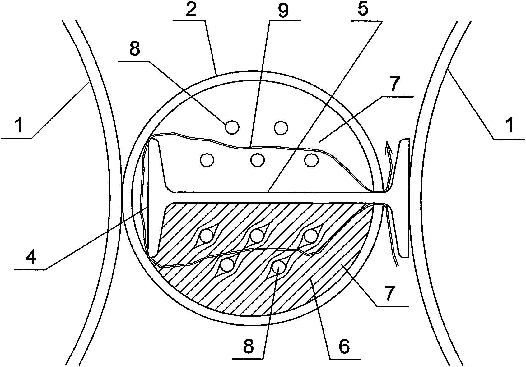 Steel pipe pile locking notch structure and water-stopping method of steel pipe pile cofferdam