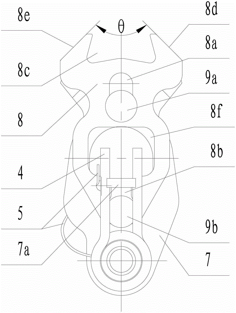 Motorcycle shift shaft structure