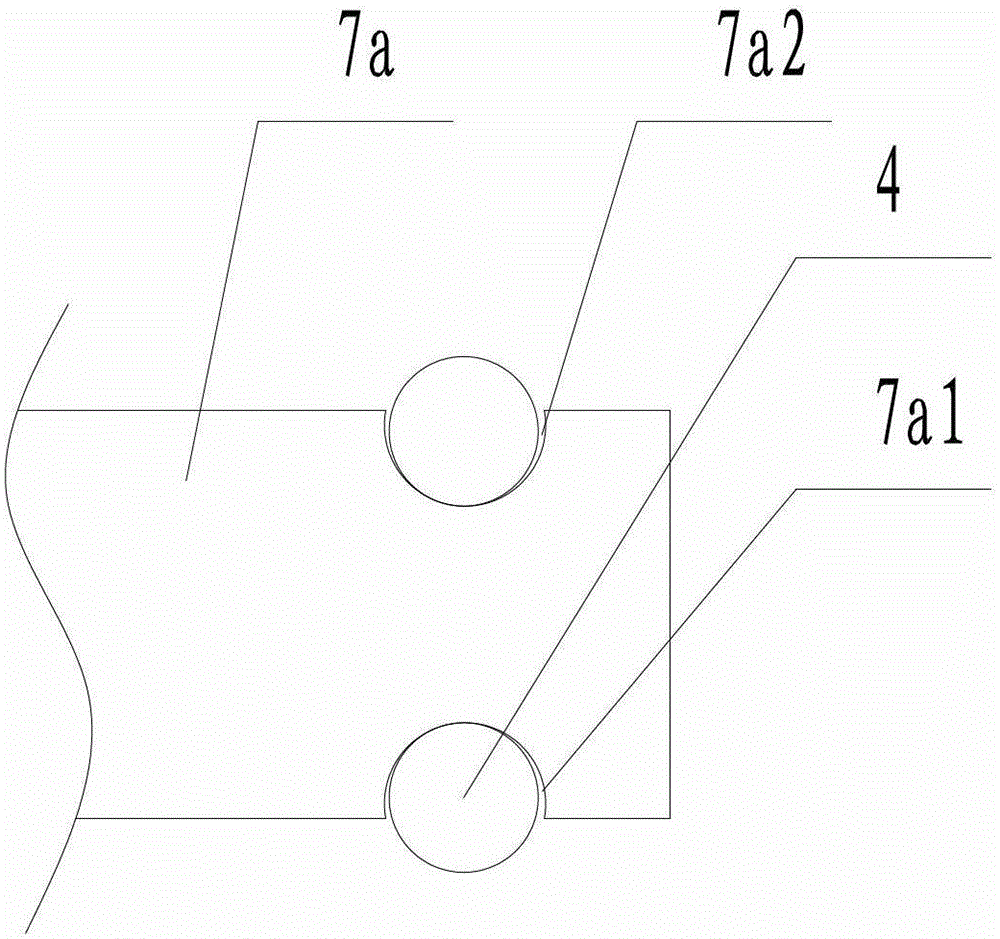 Motorcycle shift shaft structure