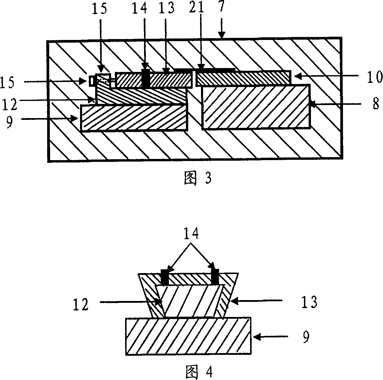 Force and electrical behavior testing device under Nanometer lines in-situ compressing in transmission electron microscope