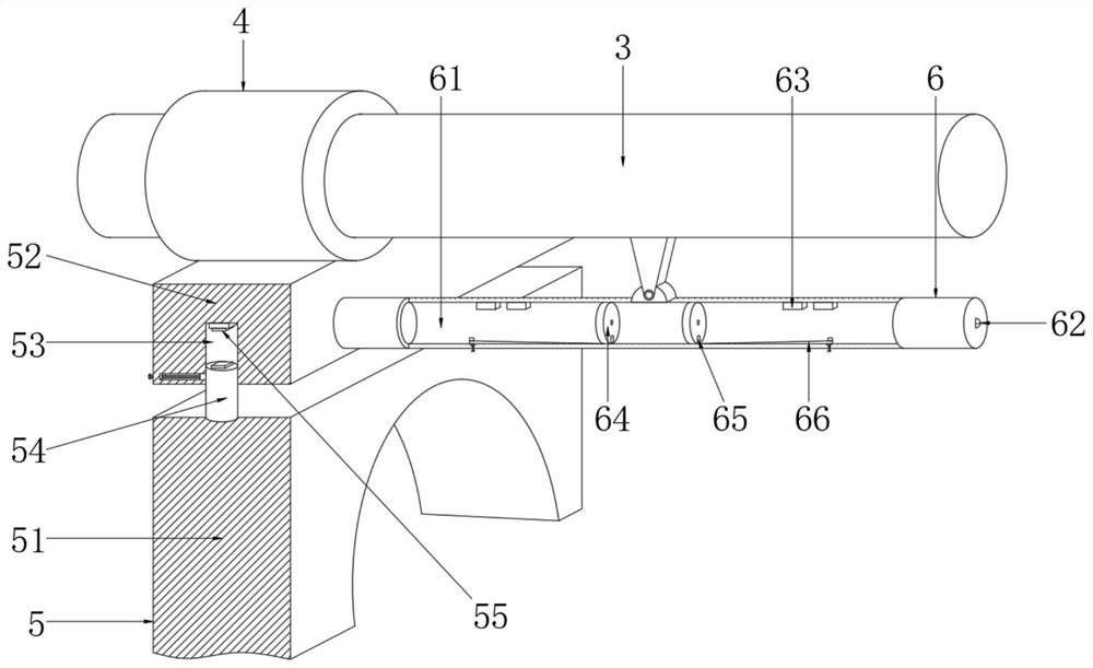 Petroleum refining pipeline flange butt joint equipment capable of avoiding abrasion and dislocation