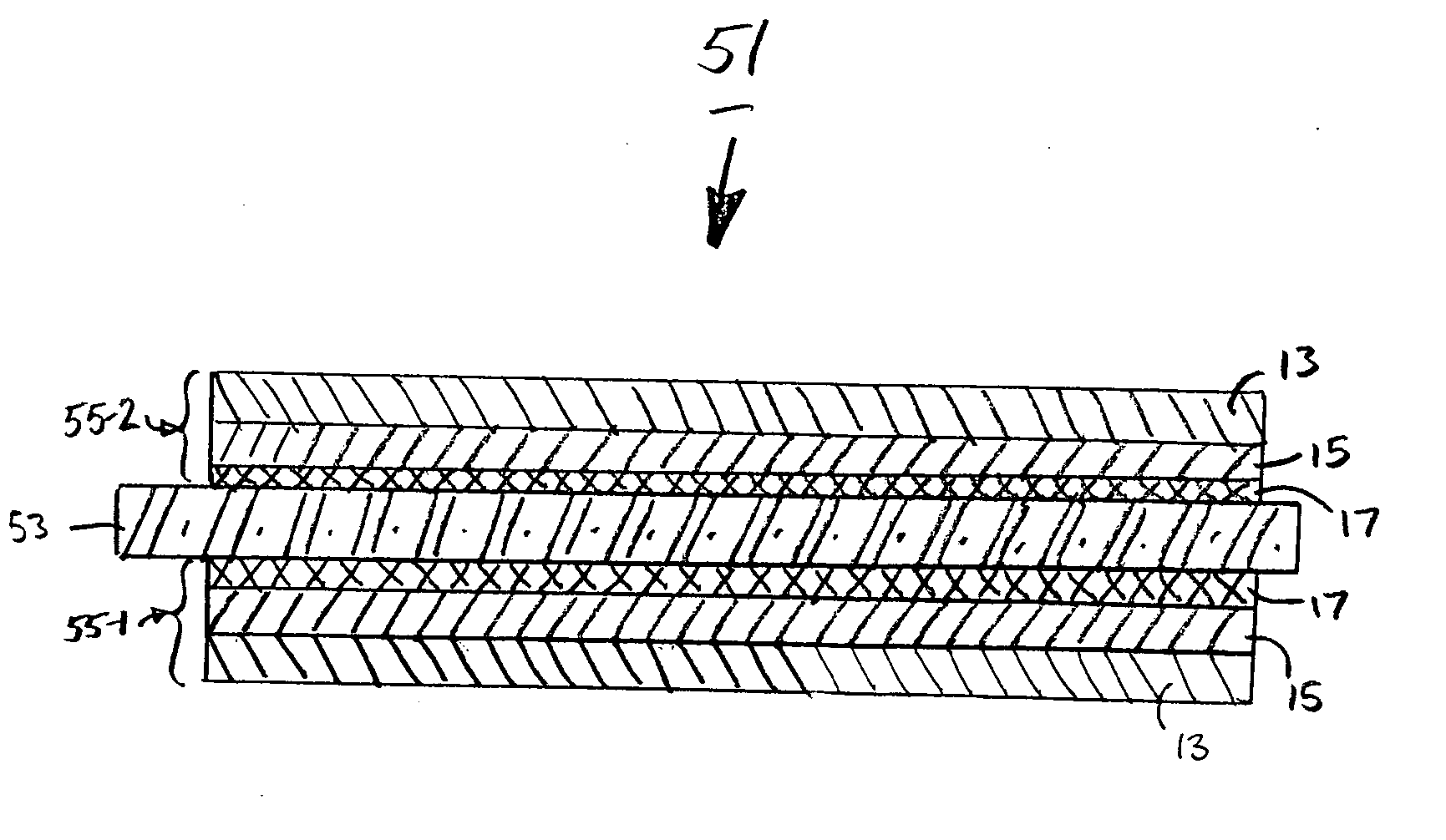 Gas diffusion electrode and method of making the same
