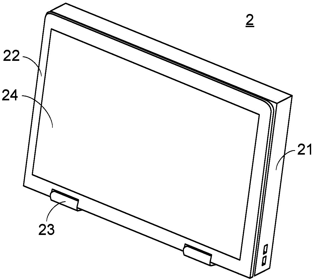 Keyboard and laptop computer employing same