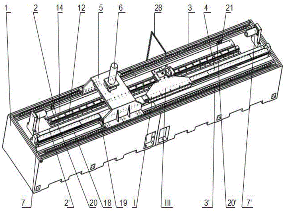 Device for detecting performance of rolling linear guide rail pair