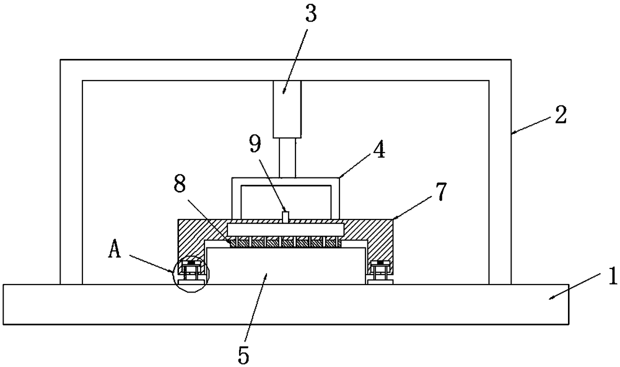 Mobile phone screen film pasting machine