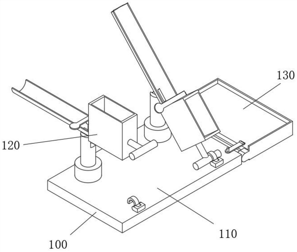 Artichoke essence discharging device capable of realizing accurate mixing and applicable to artichoke tea preparation