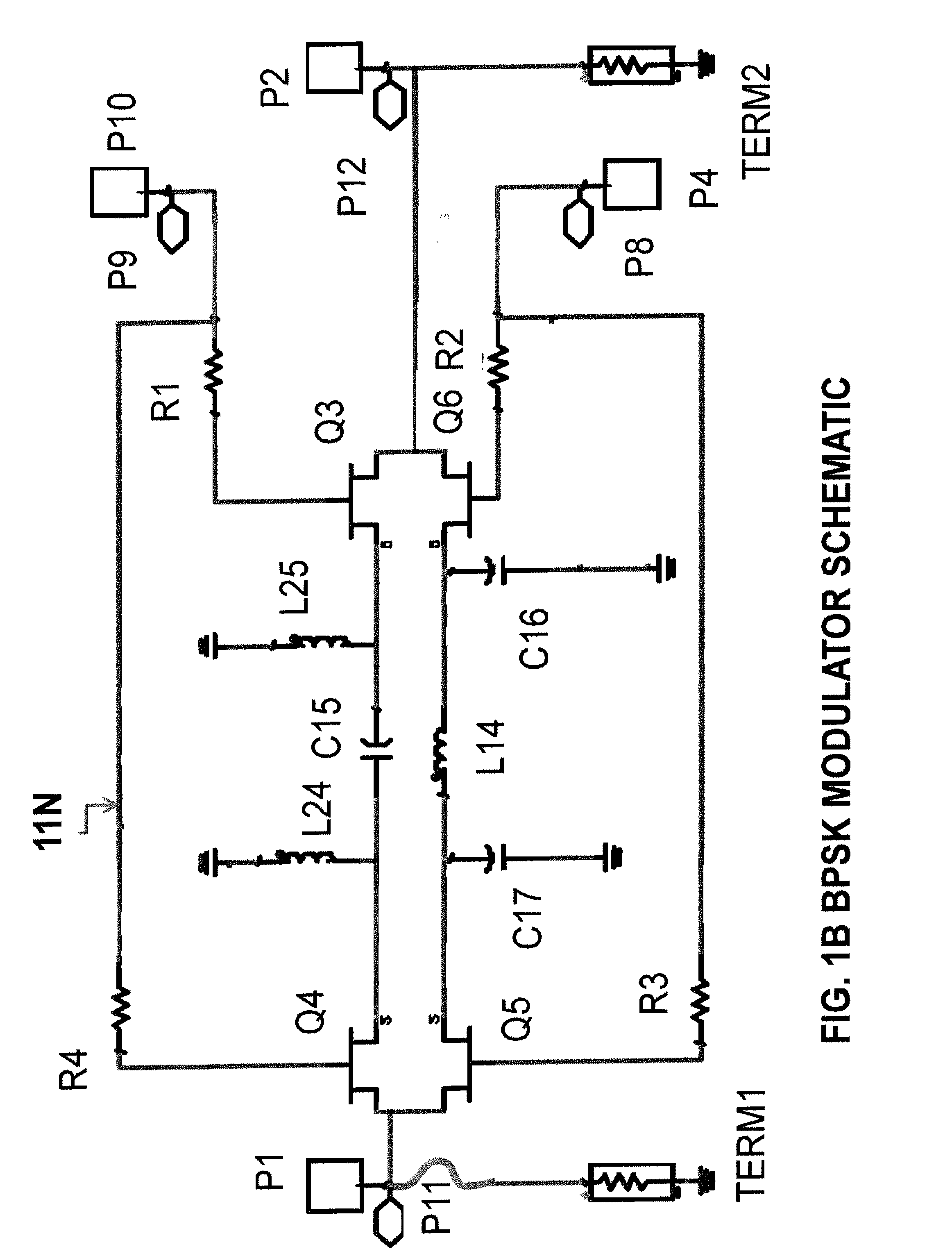 Radio frequency integrated circuit for enhanced transmit/receive performance in low power applications and method of making the same