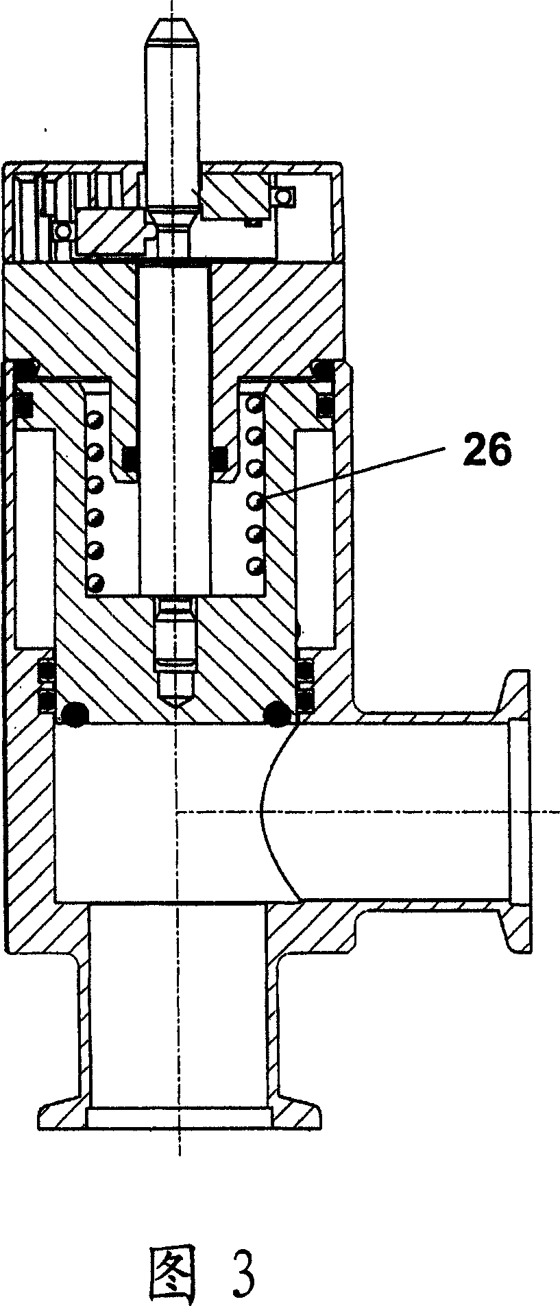 Valve for essentially gastight closing a flow path