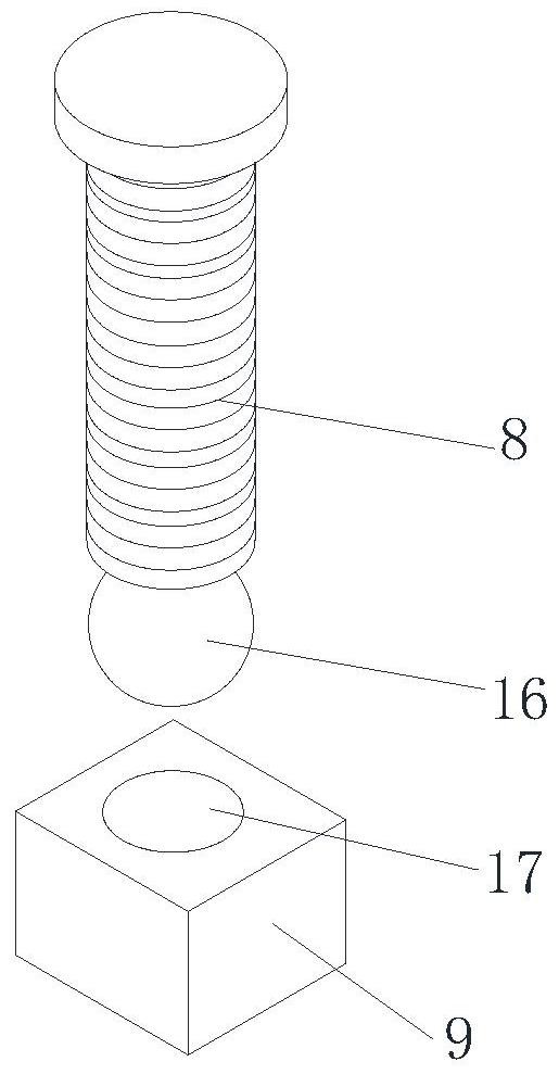 A high-efficiency LED packaging structure for fitting and heat dissipation