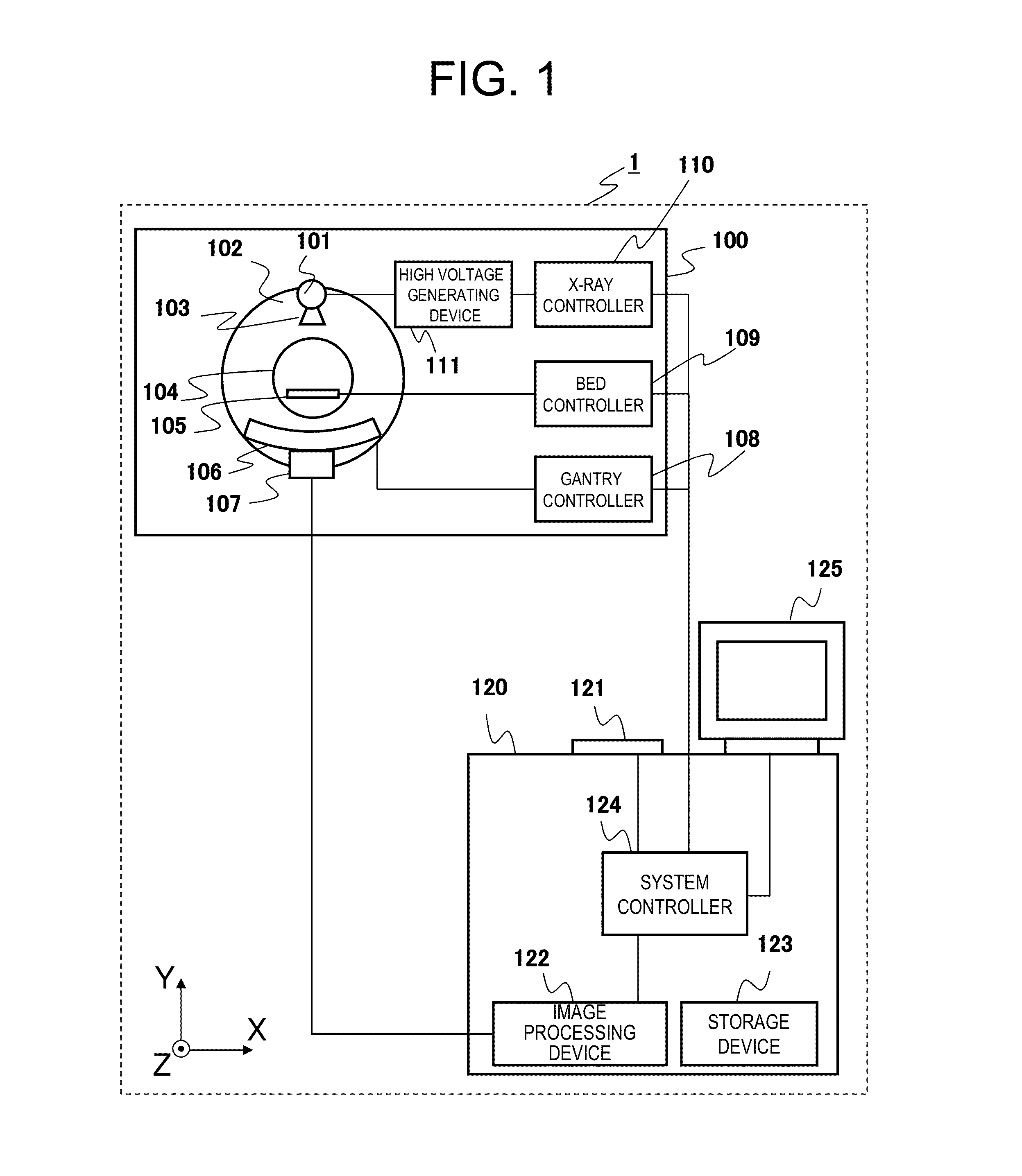 Radiation detector and x-ray CT apparatus provided therewith