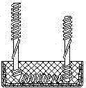 A method for taking out filament perfusion for cathode