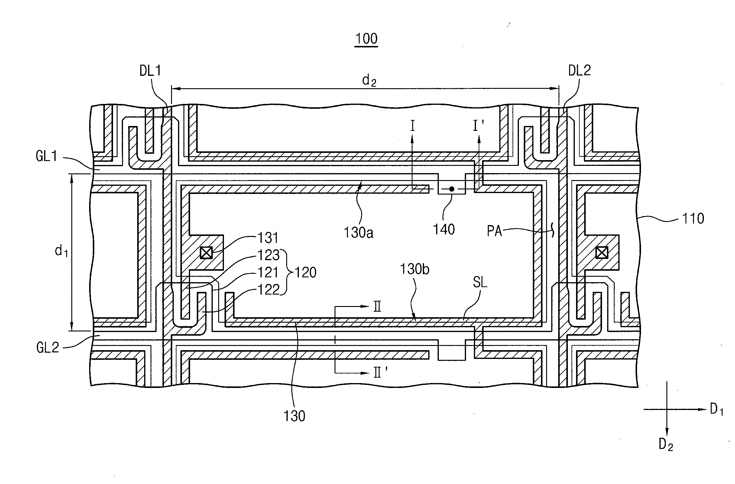 Liquid crystal display having defect repair mechanism