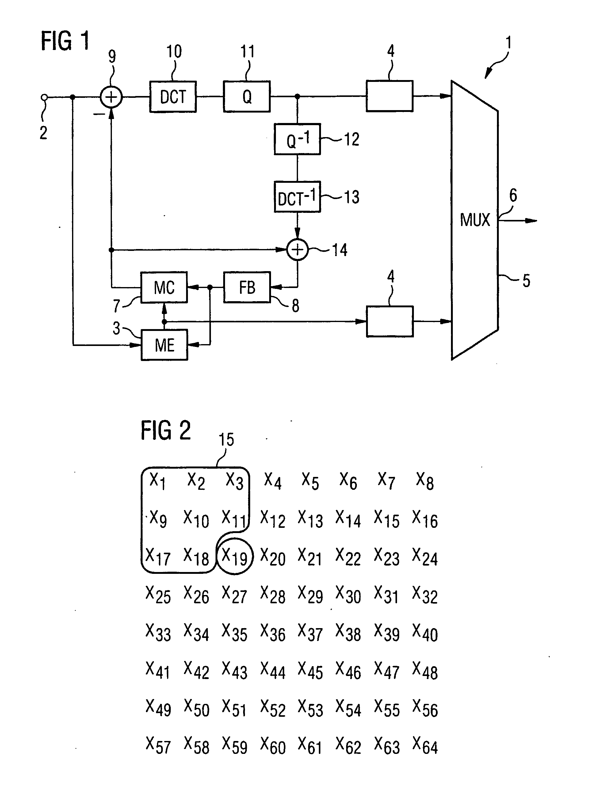 Context-sensitive encoding and decoding of a video data stream