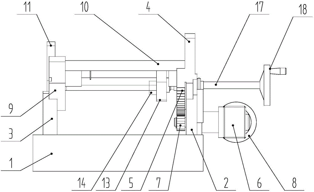 Rotary clamp tool for tire mold