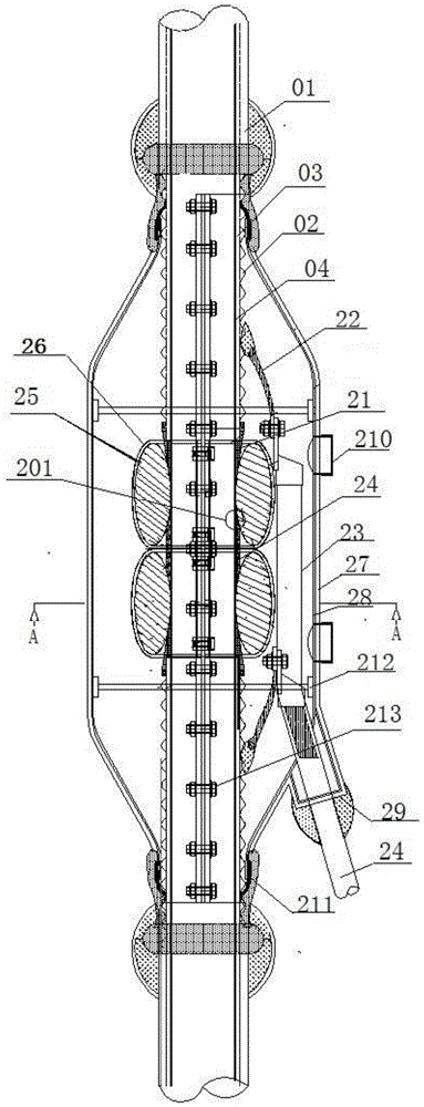 A cable dummy joint