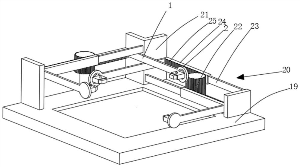 Clamping device of casting mold