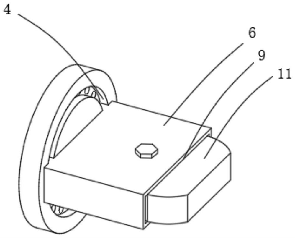 Clamping device of casting mold