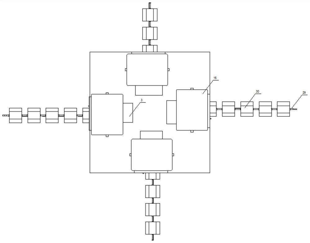 Intelligent oil-water separation device for water surface cleaning