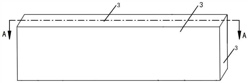 Halbach permanent magnet array structure capable of reducing magnetic flux leakage and application of structure