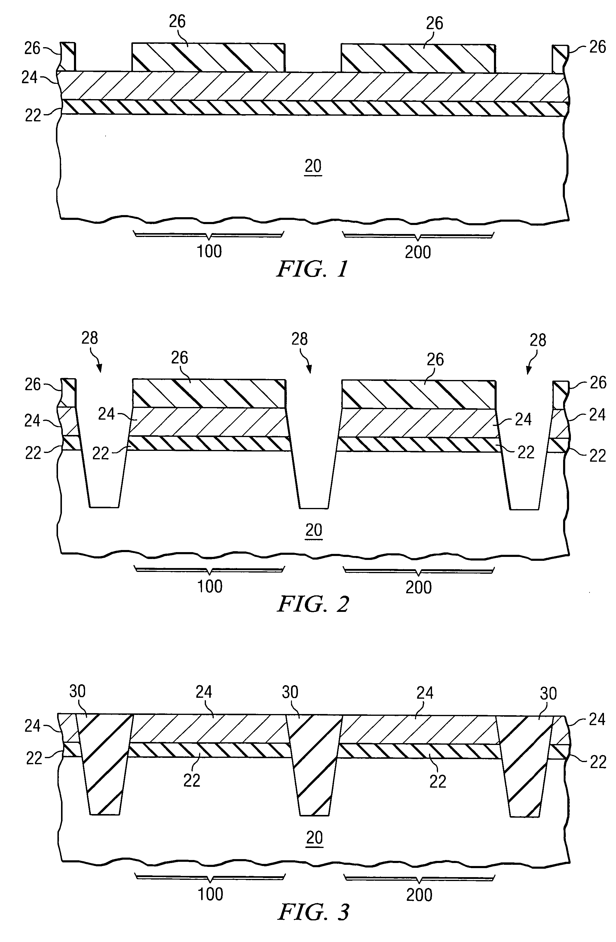 Pre-gate dielectric process using hydrogen annealing