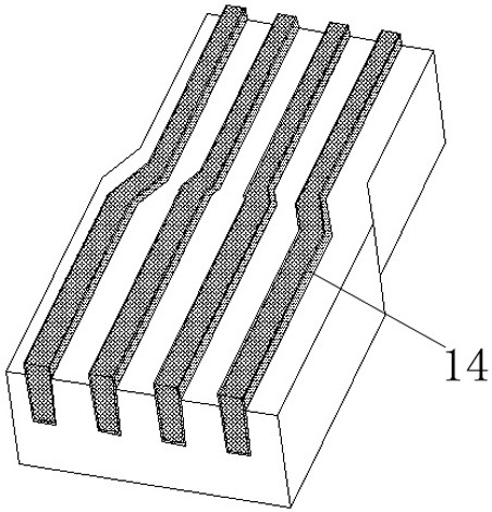 Forming method of semi-embedded thick copper fine circuit of flexible packaging substrate