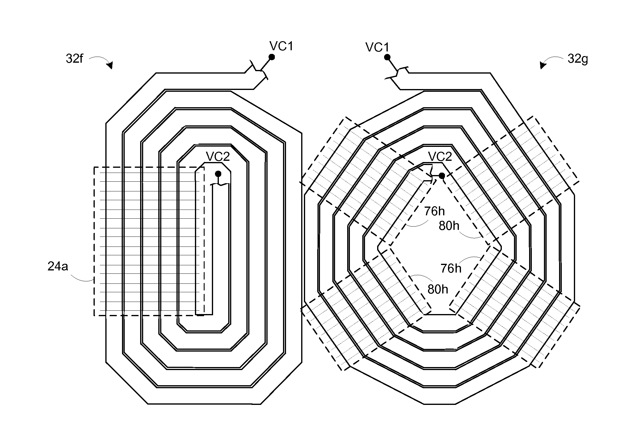 Dual-axis anisotropic magnetoresistive sensors