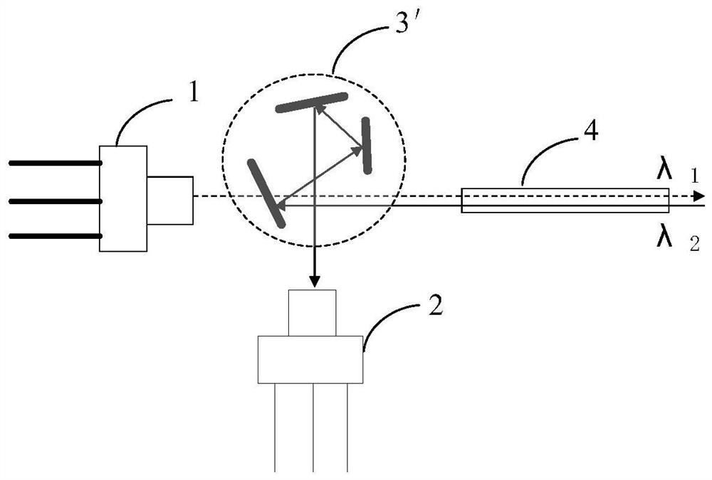 Single-fiber bidirectional optical assembly and optical module