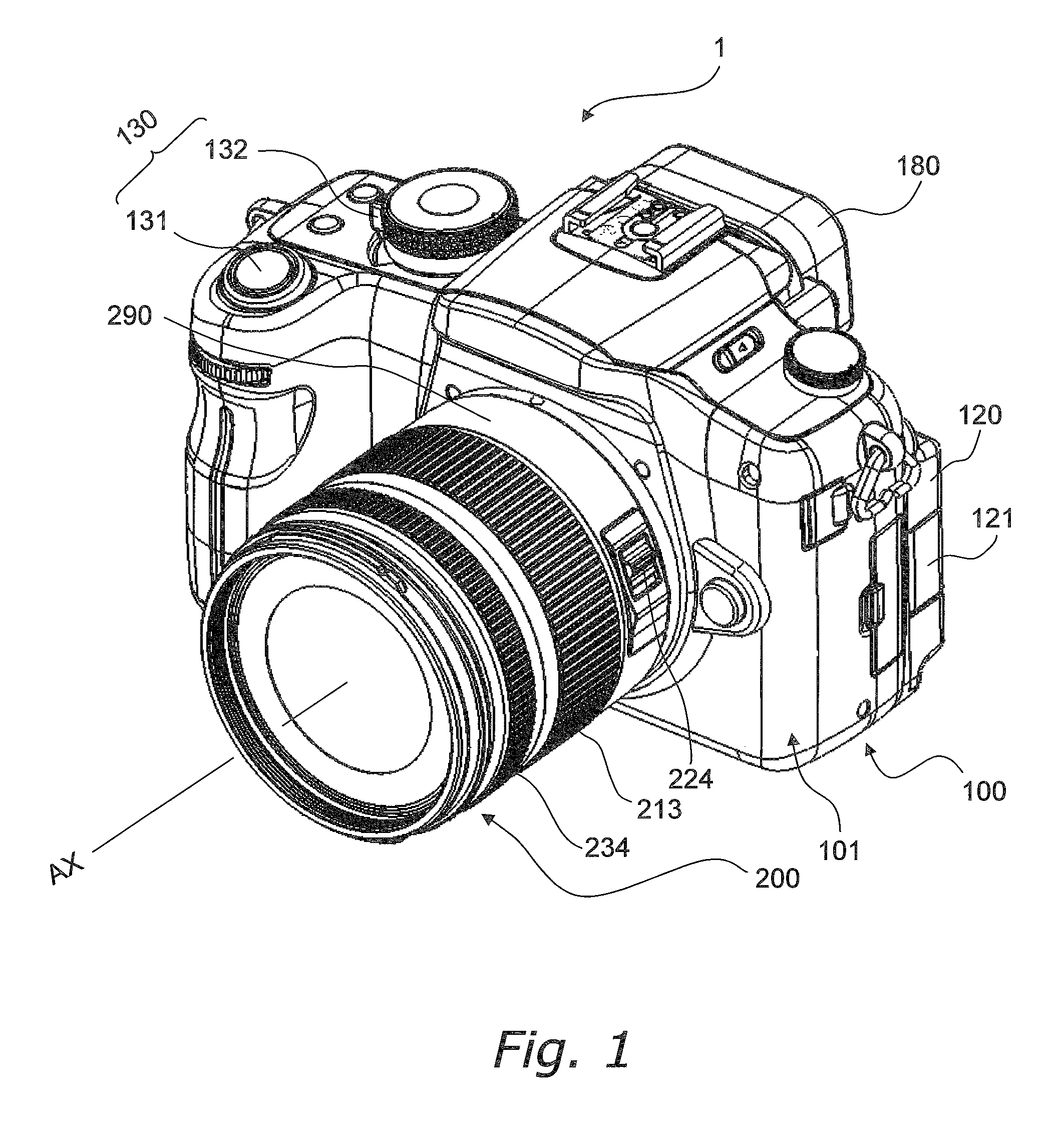 Camera body and imaging device equipped with same