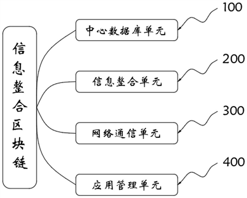 Block chain adopting multiple information integration modes