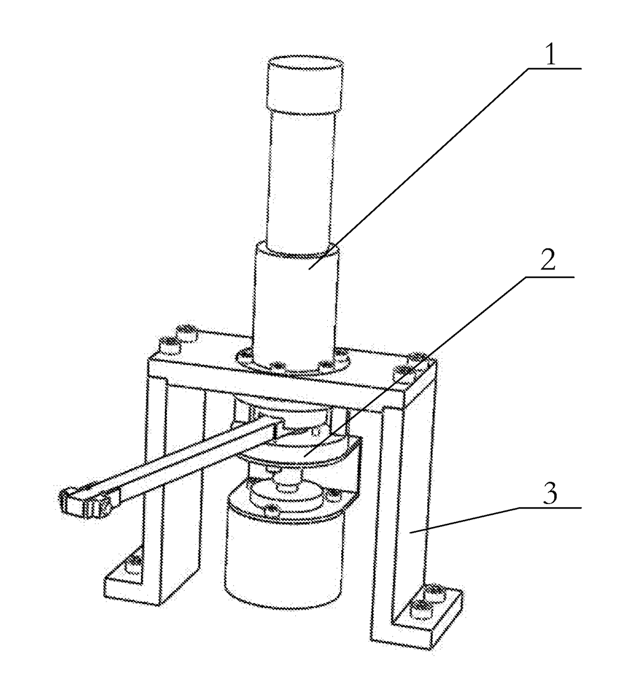 Force feedback handle device with a degree-of-freedom and working method thereof