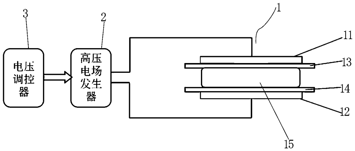 High-voltage electric field low-temperature plasma cold sterilization method for packaged betel nuts