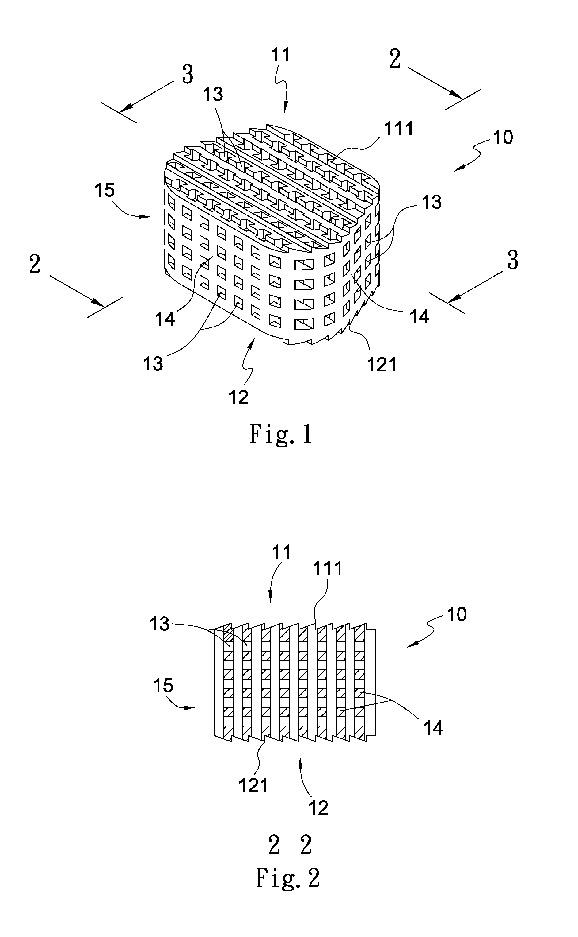 Spinal implant with bone engaging projections