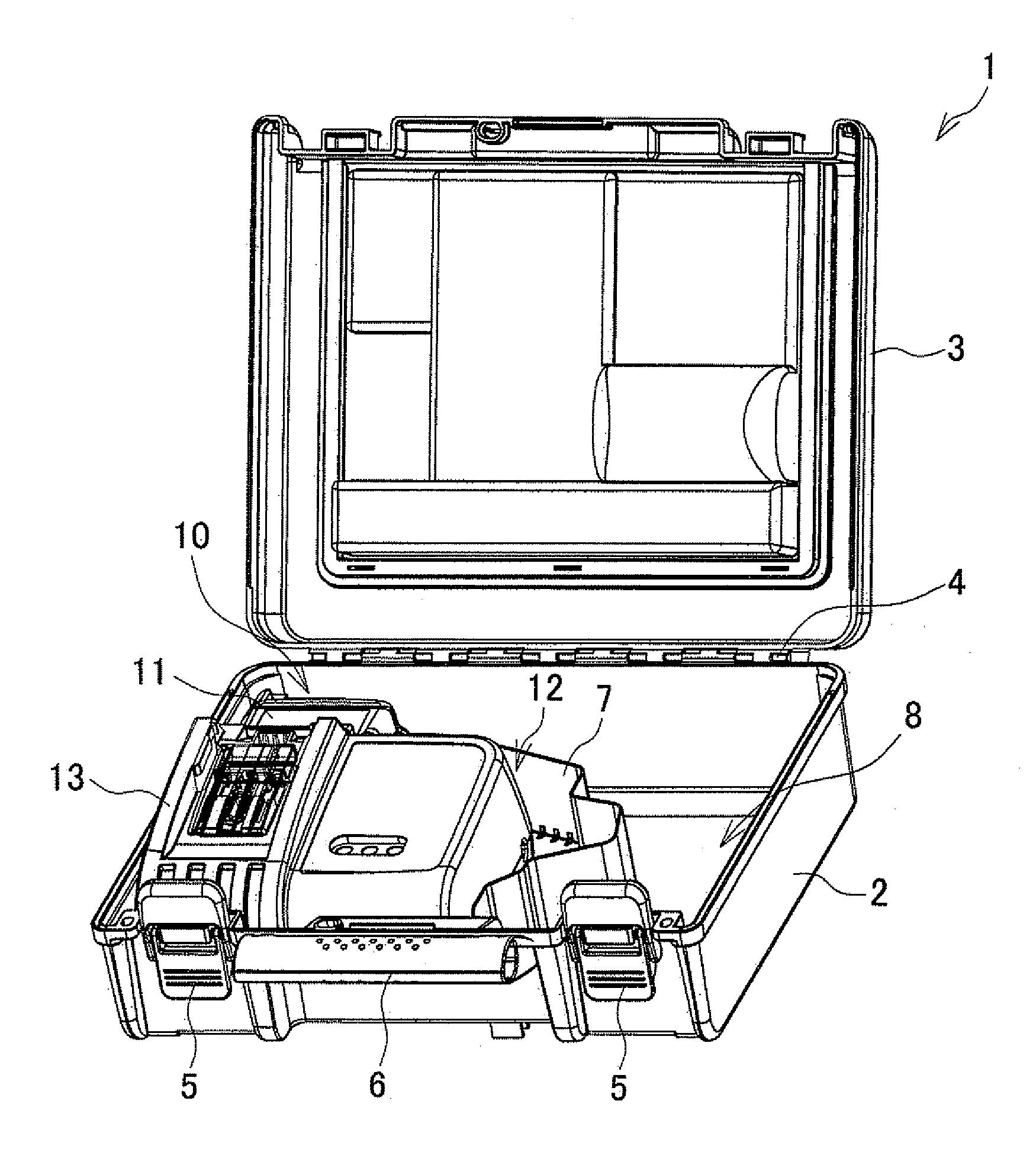 Power tool storage case