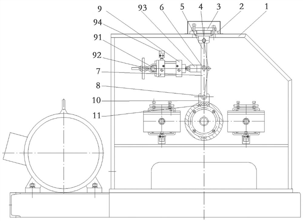 High-speed unwinding machine