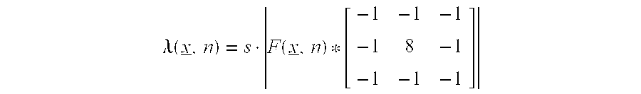 Embedding and detection of watermark in a motion image signal