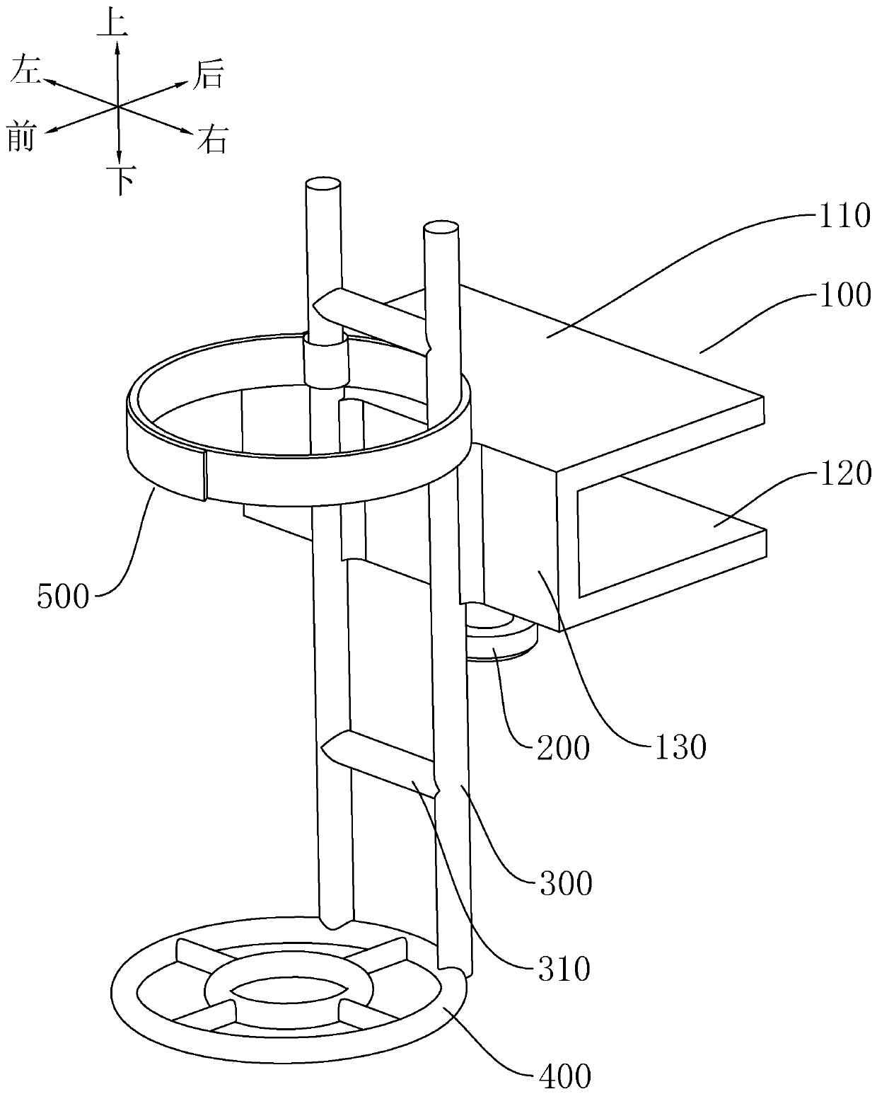 Table edge support