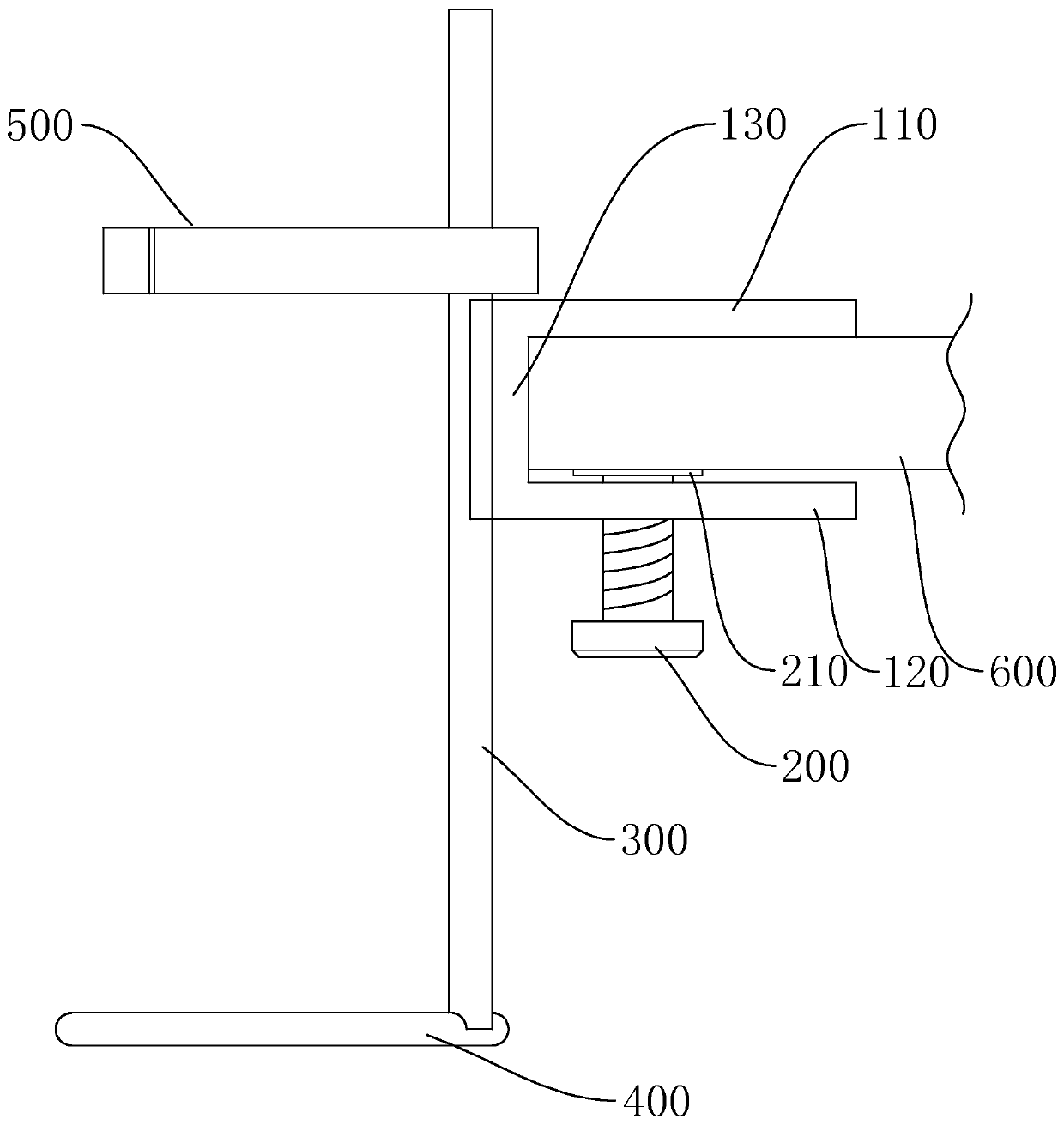 Table edge support