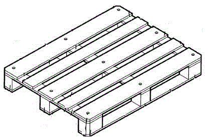 An RFID-based plastic slip pallet and its pick-and-place and information reading method