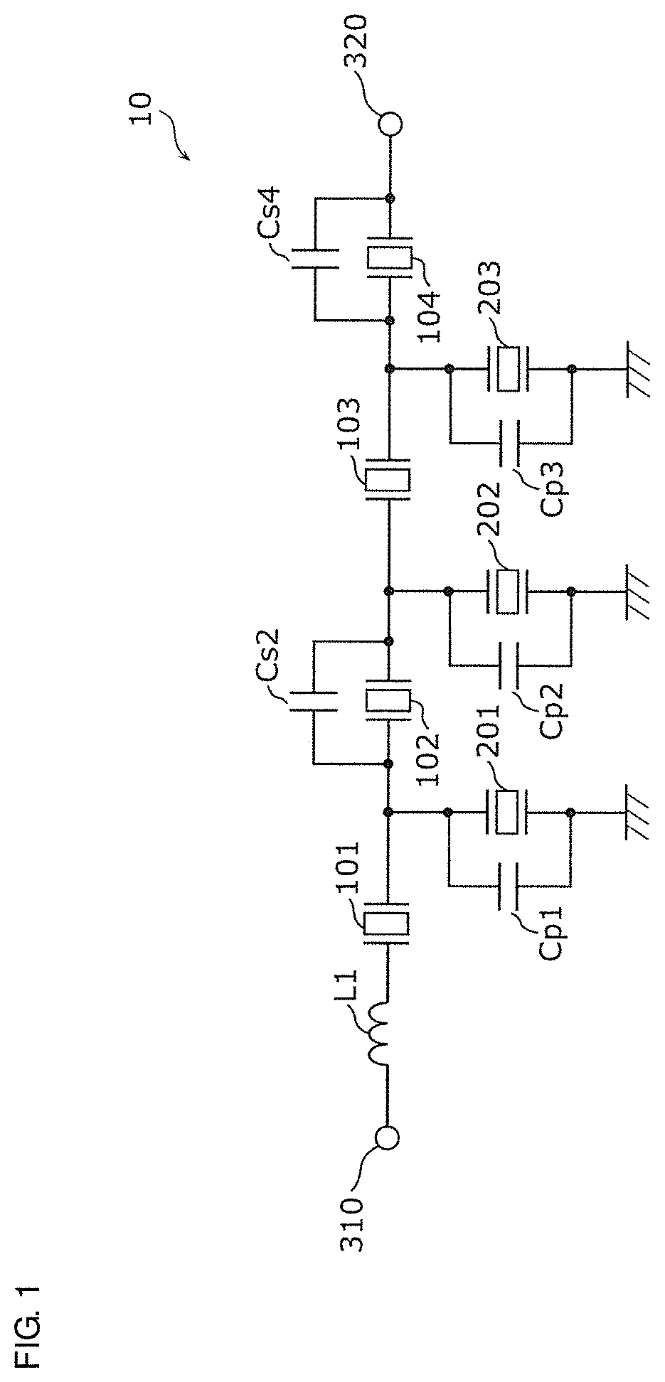 Acoustic wave filter