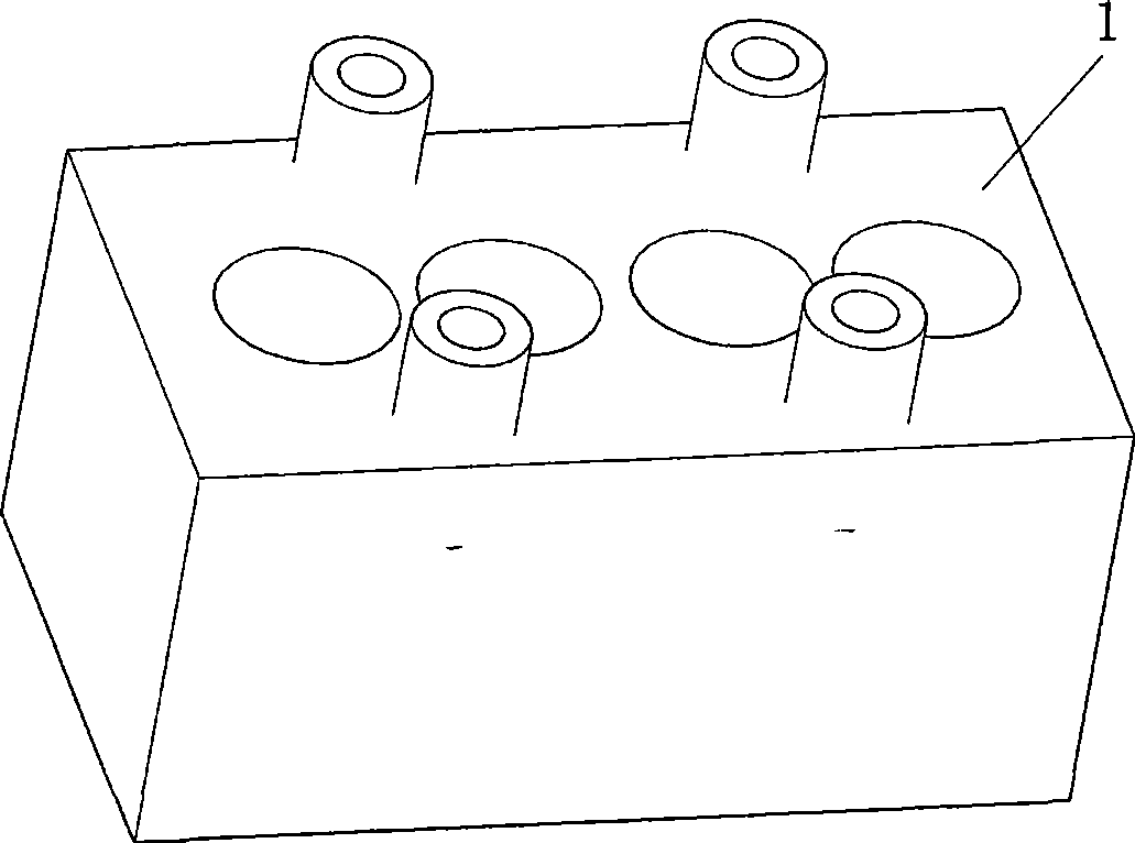 Diesel motor aluminium alloy cylinder metal mould low-pressure casting method