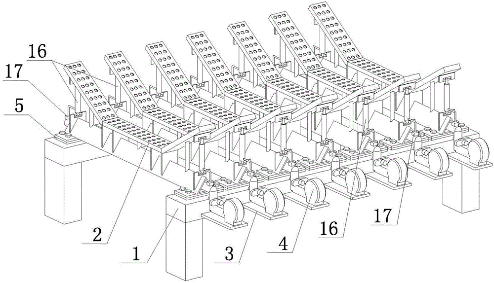 Suspension type windproof rubber belt conveyor