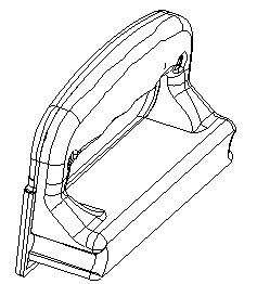 Storage drawer with coiled energy storage pushing trolley