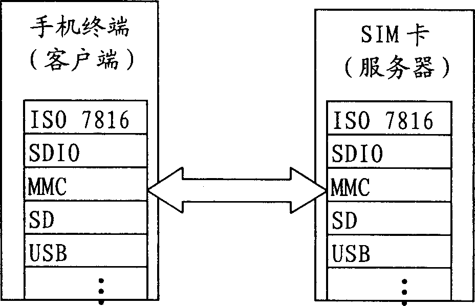 Method and system for realizing multimedia playing on cell phone terminal via SIM card