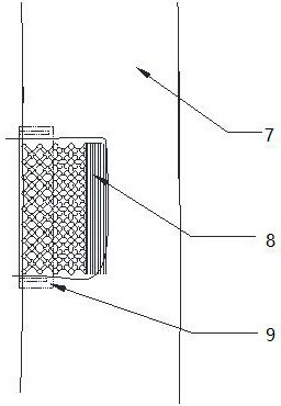 Preparation method of femoral middle-end regenerative bone scaffold with porous functional gradient structure