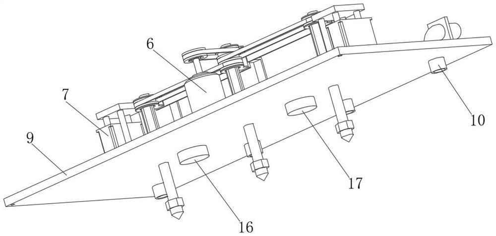 Electric engineering automatic drying device