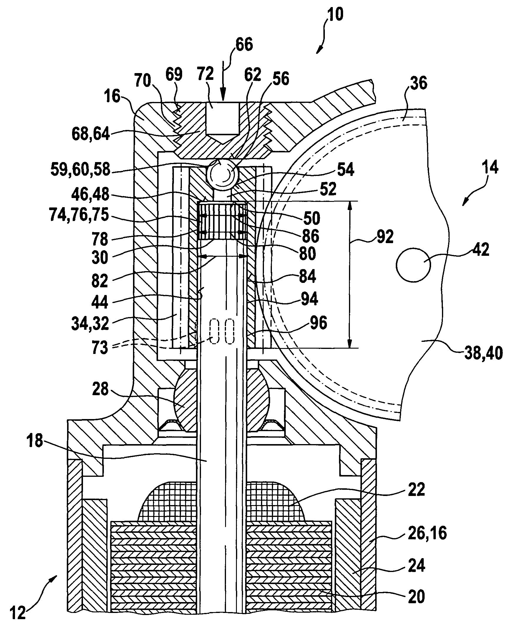 Gear drive unit