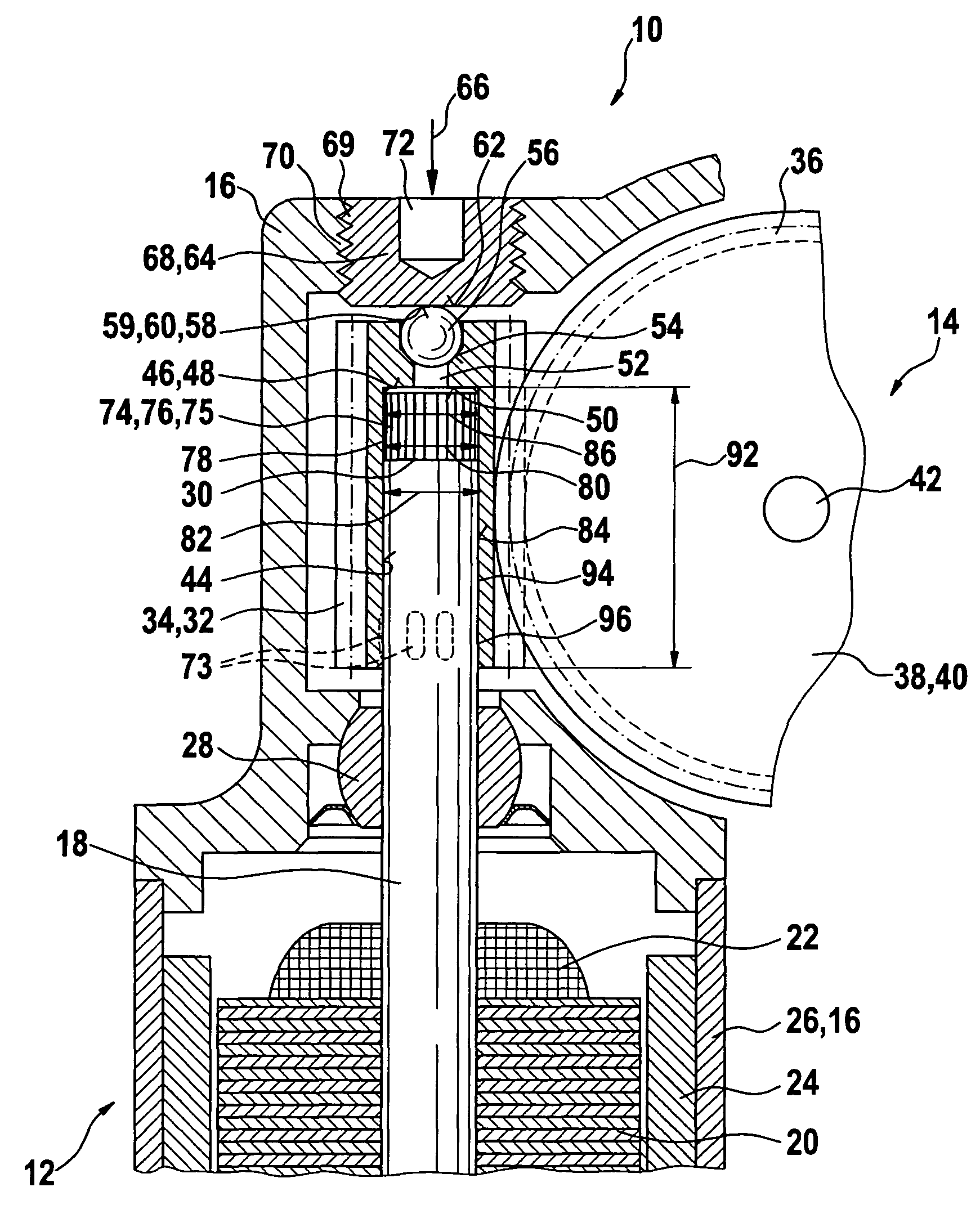 Gear drive unit