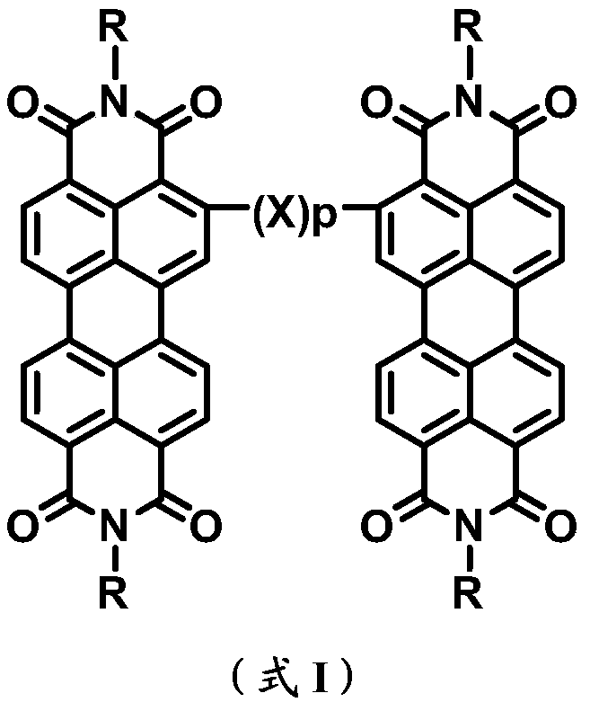 A kind of ortho-bridged perylene diimide dimer and its preparation method and application in organic photovoltaic devices